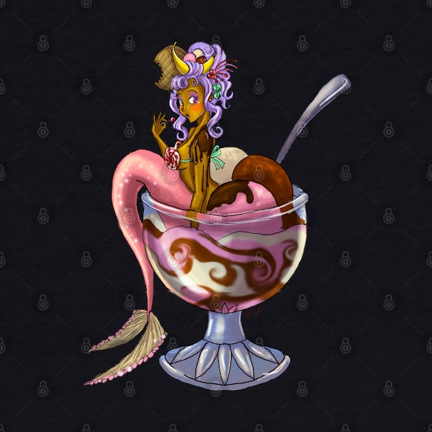 Sweets and Ice Cream Mermaid by kaemcspadden@gmail.com